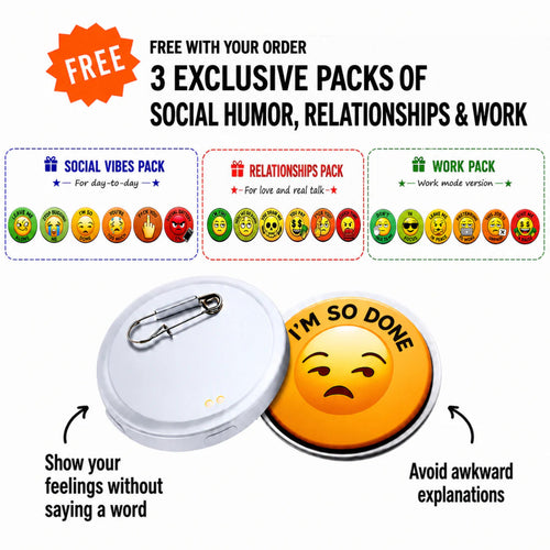 Mood Badge | Last Day Limited 50% Off
