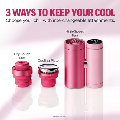 Beat the Heat Anywhere: Handheld 3-in-1 Personal Cooler - Drops Skin Temp by 16°F