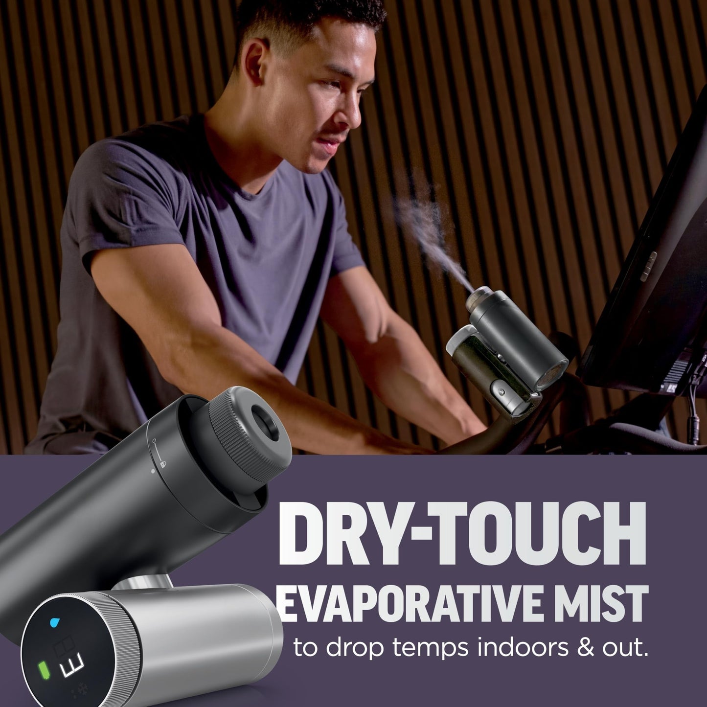 Beat the Heat Anywhere: Handheld 3-in-1 Personal Cooler - Drops Skin Temp by 16°F