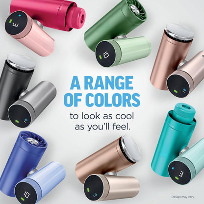 Beat the Heat Anywhere: Handheld 3-in-1 Personal Cooler - Drops Skin Temp by 16°F