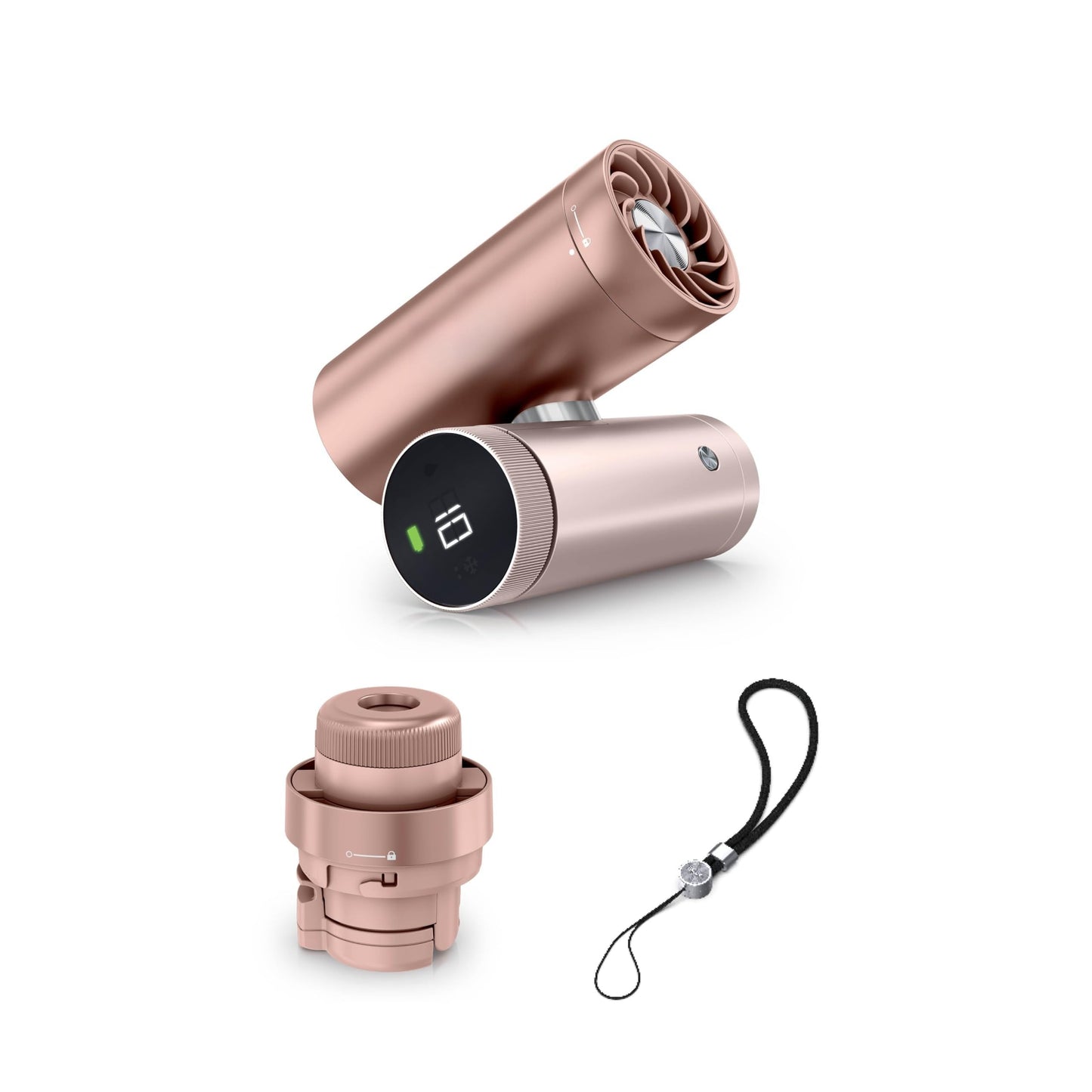 Beat the Heat Anywhere: Handheld 3-in-1 Personal Cooler - Drops Skin Temp by 16°F