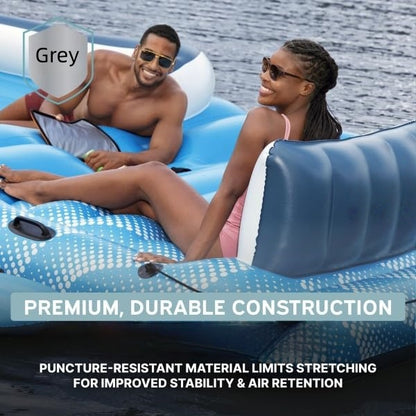 Multi-Person Water Lounge for Summer Party | Pool & Lake Float Lounger