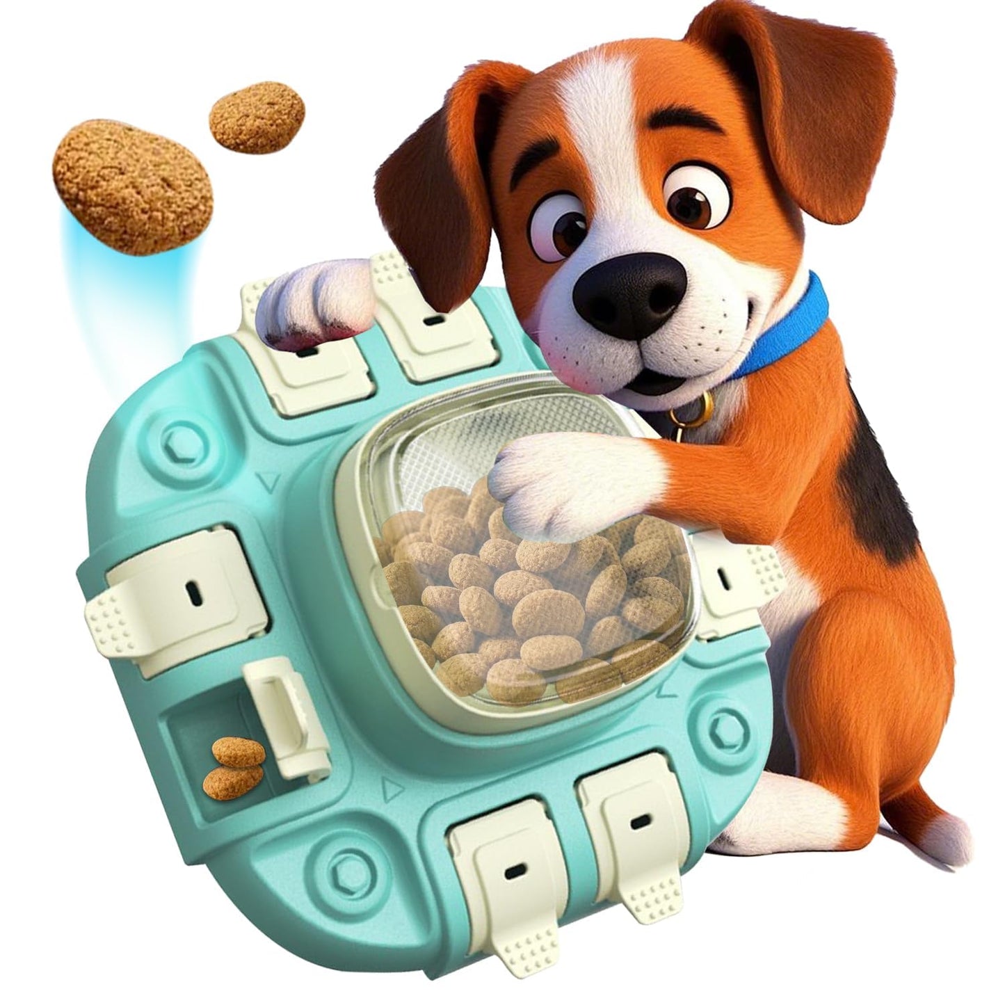 Dog Puzzle Feeder Toy | 2 Level IQ Training Slow Feed Enrichment | 50% Off Limited Time