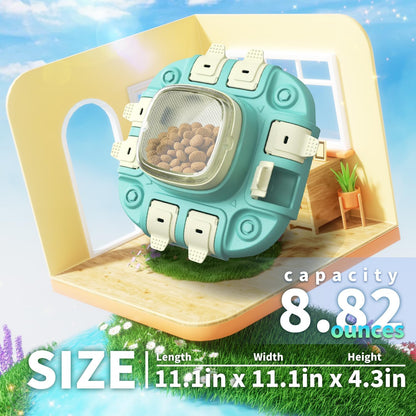 Dog Puzzle Feeder Toy | 2 Level IQ Training Slow Feed Enrichment | 50% Off Limited Time