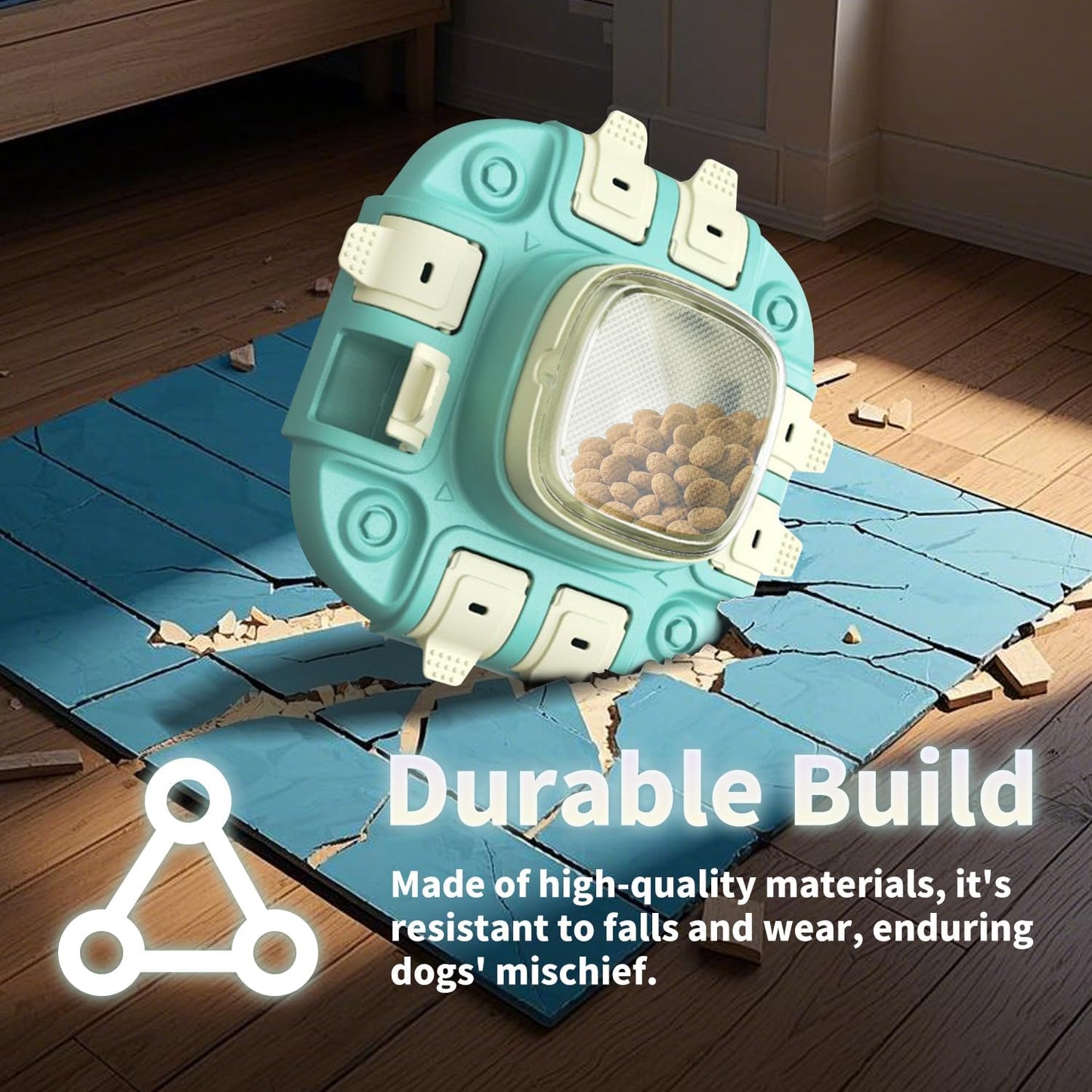 Dog Puzzle Feeder Toy | 2 Level IQ Training Slow Feed Enrichment | 50% Off Limited Time