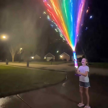 Glowing Rainbow LED Water Blaster | Fireworks Water Spray Gun with Lights, Creativity Squirt Water Blaster Guns,Firework Spray Water Soaker